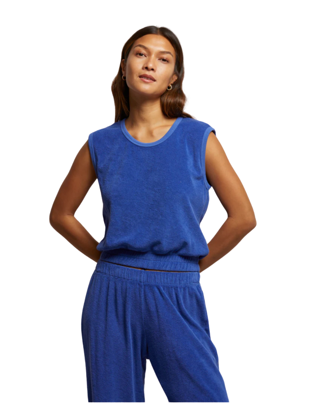 ELLIE TERRY BANDED TANK