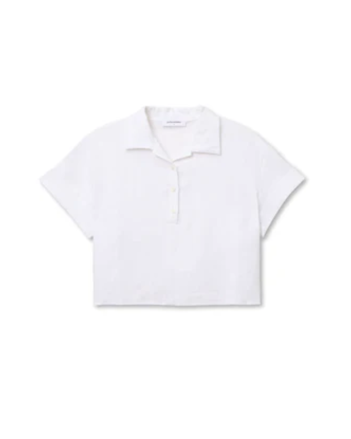 Tabitha Woven Polo