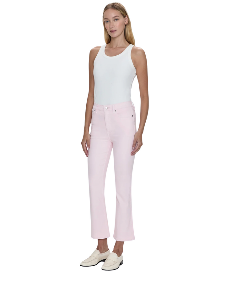 LENNON HIGH RISE CROP BOOT JEAN - BLUSH