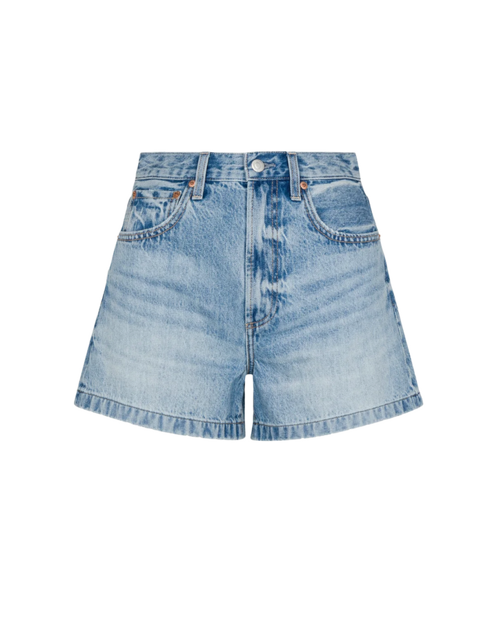 SAIGE HIGH RISE SHORT - FRENCH RIVIERA