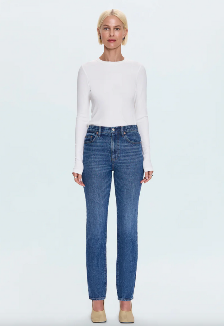 PISTOLA BRI HIGH RISE SLIM STRAIGHT - VICTORY