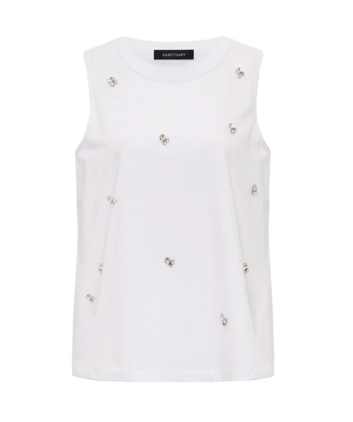 CAMPARI EMBELLISHED TANK
