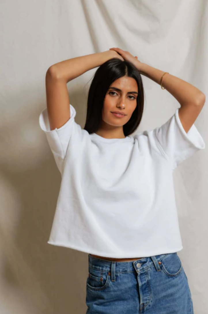 Ezra Short Sleeve Terry Sweatshirt