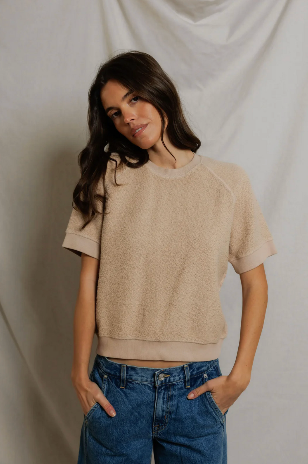Kennedy Driftwood Crew Neck Shortsleeve