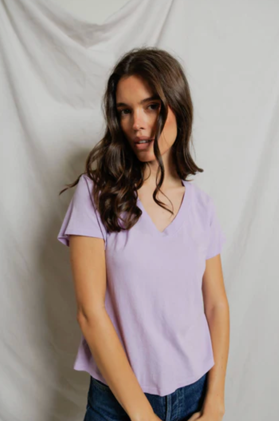Hendrix Boxy Ultraviolet Tee