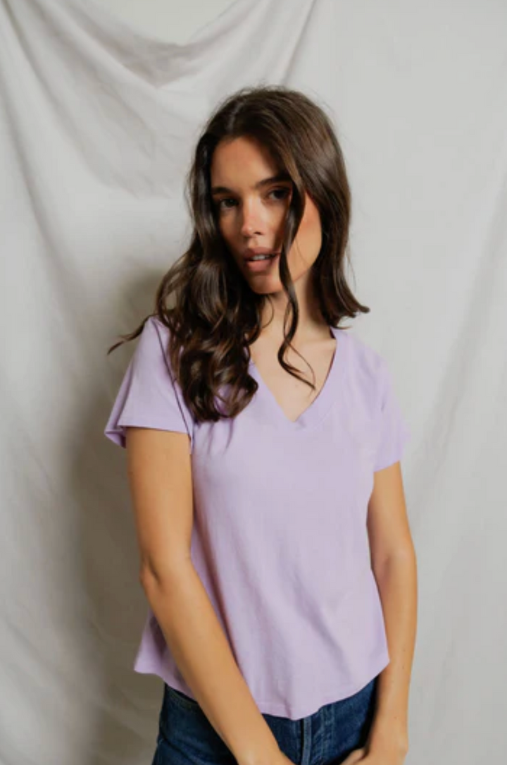 Hendrix Boxy Ultraviolet Tee